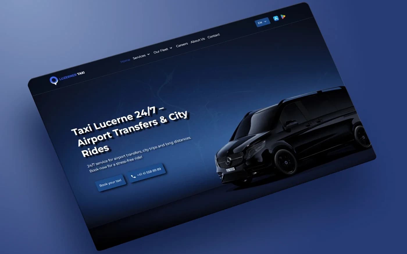 Luzerner Taxi by Loop Studio